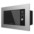 Micro-ondas de Encastre Cecotec GrandHeat 2000 Built-In Steel Black 900W 23L image number null