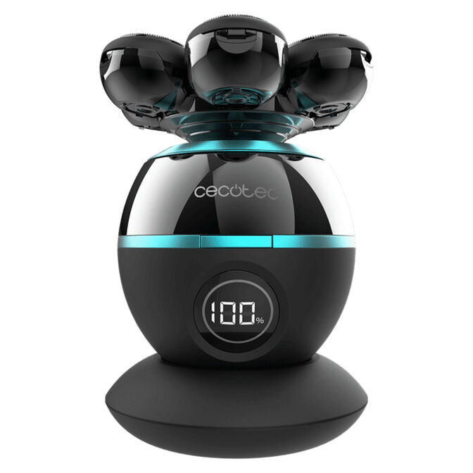 M&aacute;quina de Barbear Cecotec Bamba PrecisionCare Skull Shaver Preto image number 0