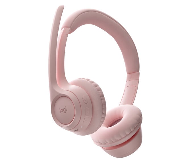 Headset Logitech Zone 300 Bluetooth Rosa image number 4