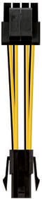 Cabo de Alimenta&ccedil;&atilde;o Nanocable 4PIN/F 4/4PIN/M 15CM