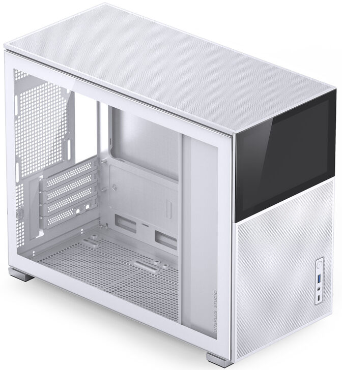 Caixa Micro-ATX Jonsbo D31 MESH com Visor Vidro Temperado Branco image number 3