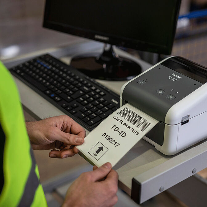 Impressora de Etiquetas Brother TD-4520DN image number 1