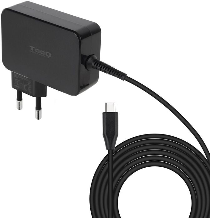 Carregador de Port&aacute;til GaN Tooq USB-C PD 100W image number 0