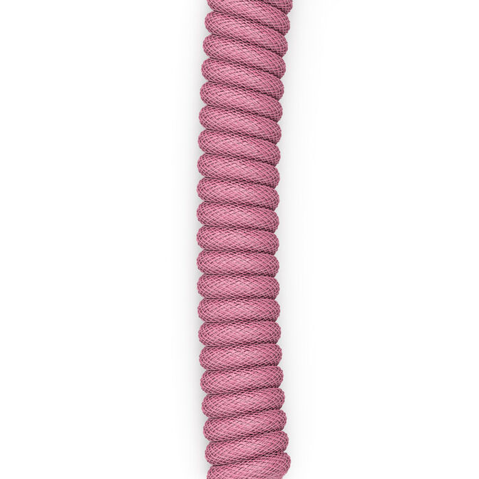 Cabo Coiled Glorious USB-C para USB-A 137m - Prism Pink image number 4