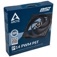 Ventoinha Arctic P14 PWM PST- Preto image number null