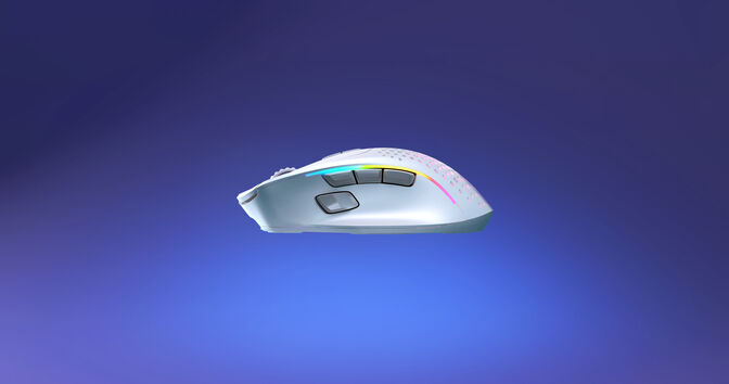 Rato Gaming Glorious Model I 2 Wireless Branco image number 7