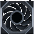 Ventoinha Lian Li UNI FAN SL120 LCD Wireless RGB Reverse Blade PWM Preto 120mm (Pack 3) image number null