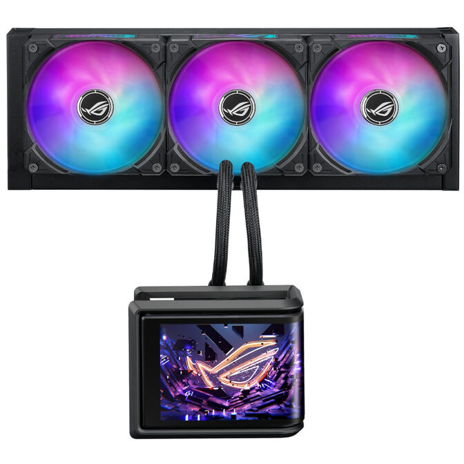 Water Cooler CPU ASUS ROG Ryuo IV SLC 360mm ARGB Preto image number 0