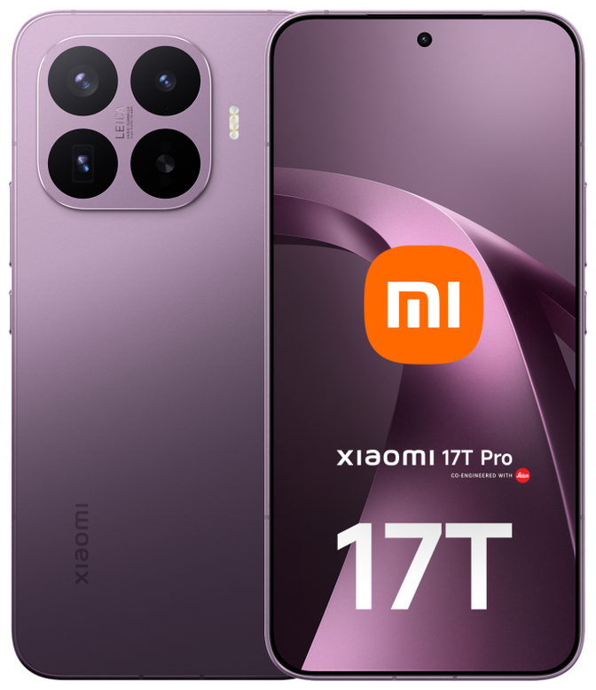 Smartphone Xiaomi 17T Pro 5G (12 / 512GB) Violeta image number 0