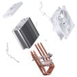 Cooler CPU Jonsbo CR-1400E RGB Branco - 92mm image number null