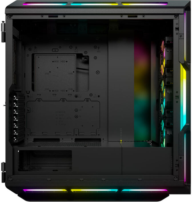 Caixa ATX Corsair 5000T iCUE RGB Preto Vidro Temperado image number 3