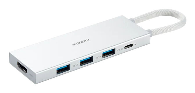 Hub Xiaomi 5-in-1 Type-C Hub USB-C+USB 3.0x3+HDMI image number 0