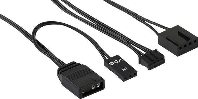 Ventoinha Aerocool Mirage 12 ARGB Pro Preto 120mm (Pack 3) image number 11