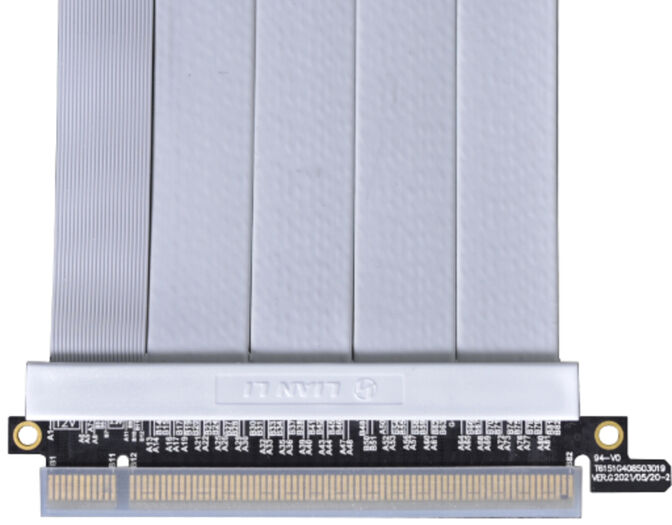 Riser Card Lian Li 60cm PCIe 4.0 Branco image number 1