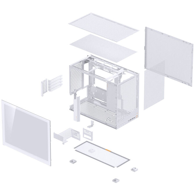Caixa Micro-ATX Jonsbo D32 PRO Vidro Temperado Branco image number 15