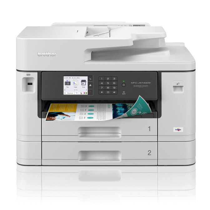 Impressora Multifun&ccedil;&otilde;es a Jato de Tinta Brother MFC-J5740DW A3 WiFi image number 0