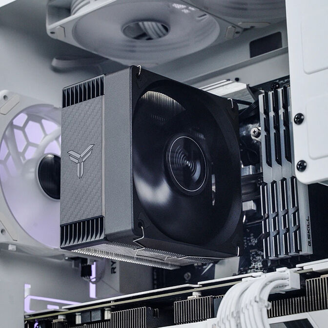 Cooler CPU Jonsbo CR-1000 MAX Preto 120mm image number 8