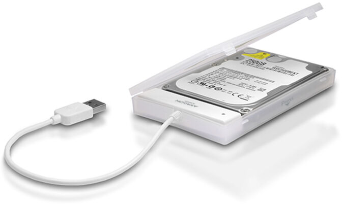 Adaptador AXAGON ADSA-1S SLIMPort, USB 2.0, 2,5" SSD/HDD, SATA - Caixa Inclu&iacute;da image number 4