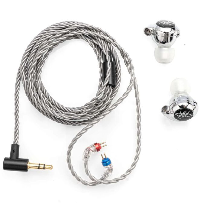 Auriculares FiiO FD11 Hi-Res Prateados image number 2