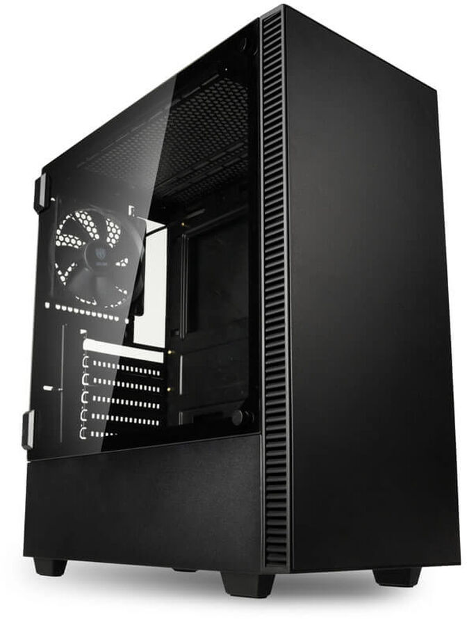 Caixa ATX Kolink Castle Vidro Temperado Preto image number 0