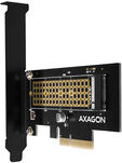 Adaptador PCIe-3.0-x4 AXAGON PCEM2-N, 1x M.2/NVMe/SSD com dissipador passivo image number null