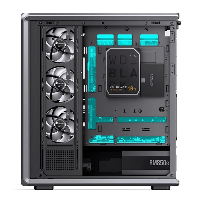 Caixa ATX Jonsbo D401 Vidro Temperado Preto image number 15