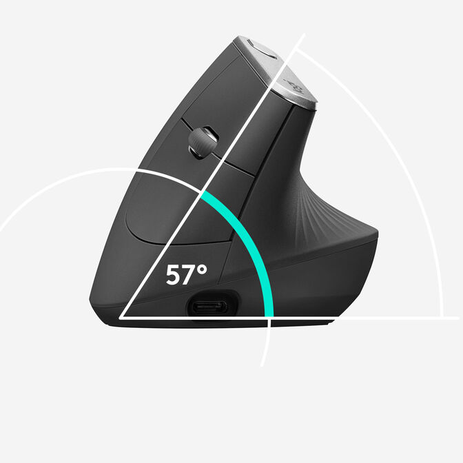 Rato Logitech MX Vertical 4000DPI Wireless Preto image number 13