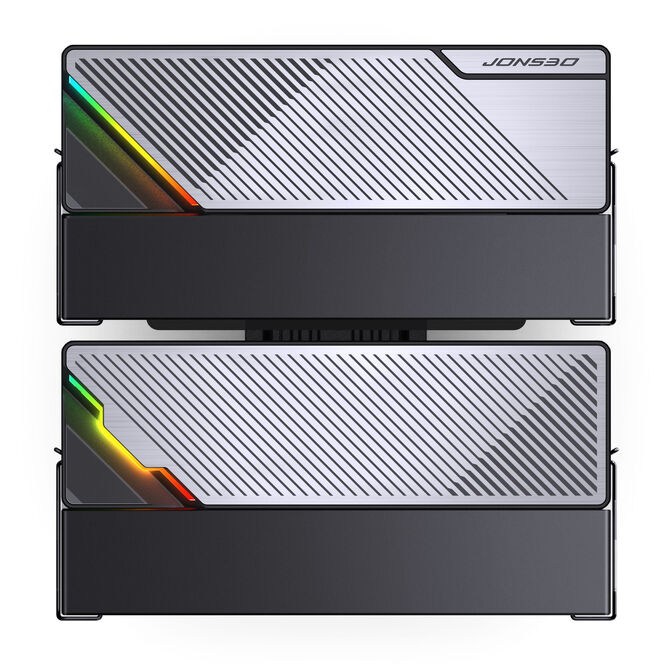 Cooler CPU Jonsbo CA90 ARGB Preto - 2x 120mm image number 10