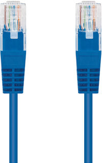 Cabo de Rede Nanocable RJ45 CAT.6 UTP AWG24 2 M Azul