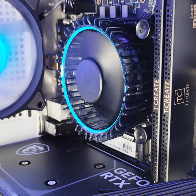 Computador AURA Gamer-PC Intel i5 12400F 32GB DDR5 1TB RTX 5060 W11 image number 1