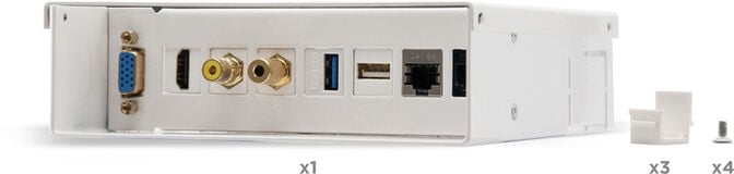 Caixa de Jun&ccedil;&atilde;o Nanocable VGA+HDMI+JACK3.5+RCA+2xUSB+2xRJ45 image number 4