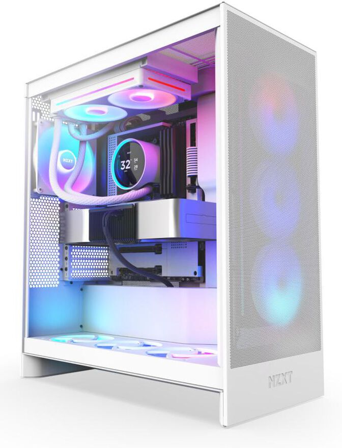 Water Cooler CPU NZXT Kraken Elite 240 (2025) RGB Branco image number 5