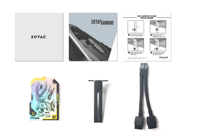 Gr&aacute;fica ZOTAC GeForce&reg; RTX 4070 SUPER Trinity Black 12GB GDDR6X DLSS3 image number 1