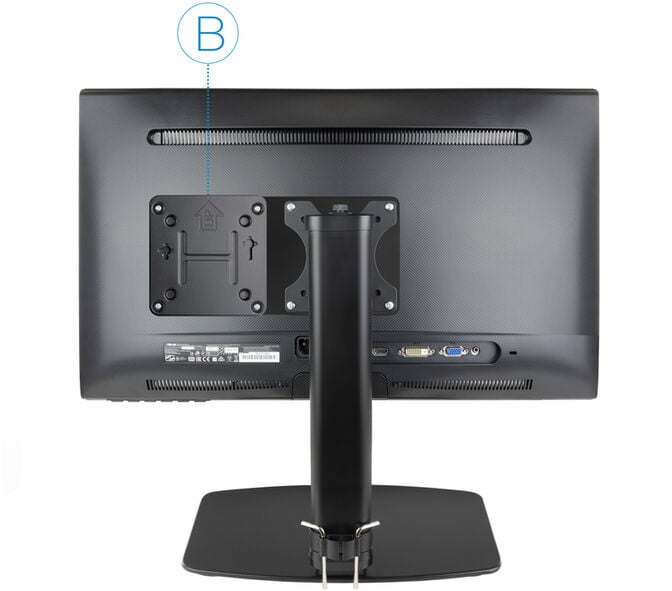 Suporte Lateral Tooq para Mini PC Preto image number 3