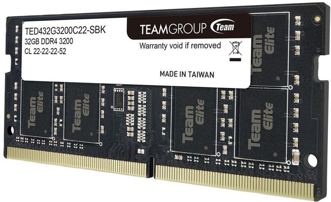 Team Group SO-DIMM 32GB DDR4 3200MHz Elite CL22 image number 0