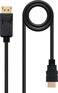 Cabo Conversor Nanocable DisplayPort/M > HDMI/M 3 M Preto
