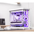 Caixa ATX Jonsbo TK-2 2.0 Vidro Temperado Branco image number null