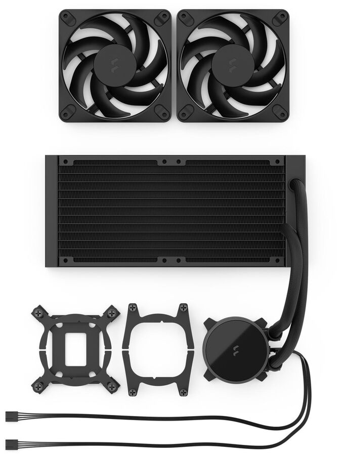 Water Cooler CPU Fractal Design Radius 240 Preto image number 3