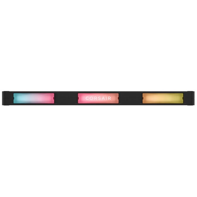 Ventoinha Corsair iCUE Link RX360 II Unified Frame Pretas RGB PWM Tripla Vento&iacute;nha 120mm (360mm) com HUB image number 2