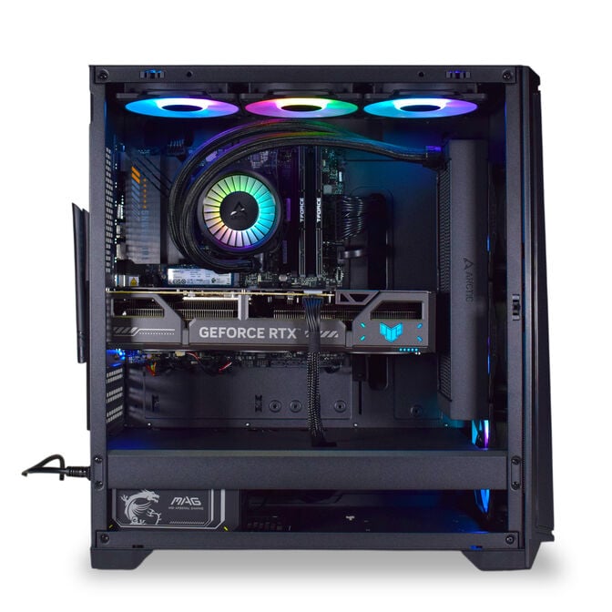 Computador King Mod Gamer-PC Powered by ASUS Ryzen 7 7800X3D 32GB DDR5 2TB RTX 5070 WiFi W11 image number 2