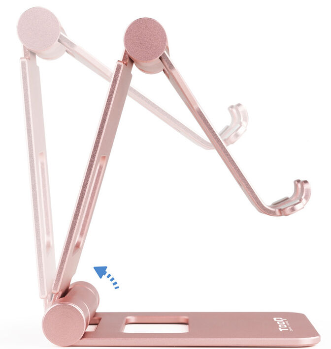 Suporte de Mesa Tooq Ajust&aacute;vel p/ Smartphone/Tablet Max. 10" Rosa image number 4