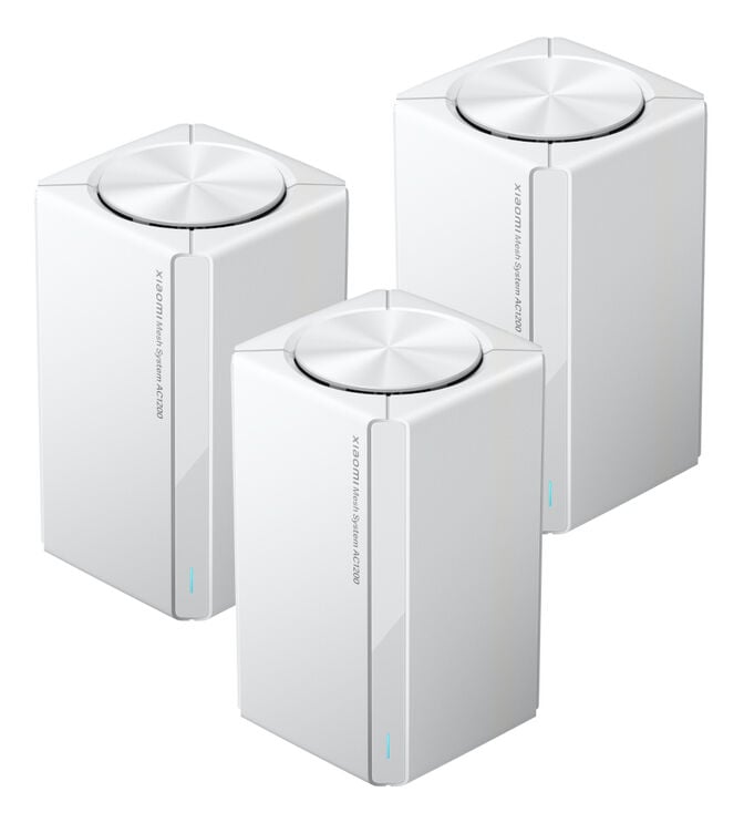 Sistema Mesh Xiaomi AC1200 (Pack x3) WiFi 5 Branco image number 0