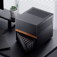 Caixa Micro-ATX Jonsbo N6 Preto image number null