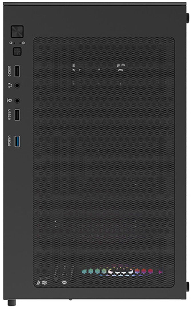 Caixa ATX Aerocool Pivot Vidro Temperado Preto image number 5