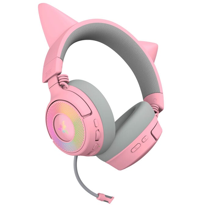 Headset Razer Kraken Kitty V3 Pro Wireless/Bluetooth Quartz image number 2