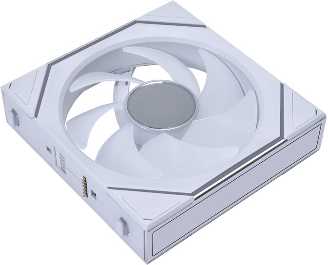 Ventoinha Lian Li UNI FAN SL120 Infinity Wireless RGB PWM Branco 120mm image number 3