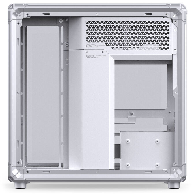 Caixa ATX Jonsbo X400 Vidro Temperado Curvo Branco image number 12