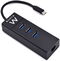 Hub USB Ewent 3 Portas USB 3.1 Gen 1 Type C + 1 Porta RJ45 Gigabit