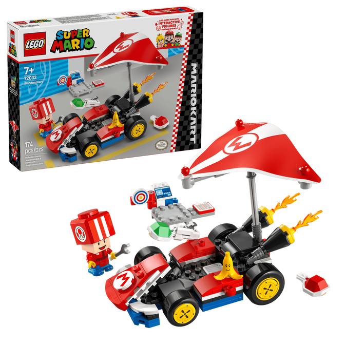 LEGO Super Mario: Mario Kart - Kart Padr&atilde;o, 174 Pe&ccedil;as (72032) image number 0