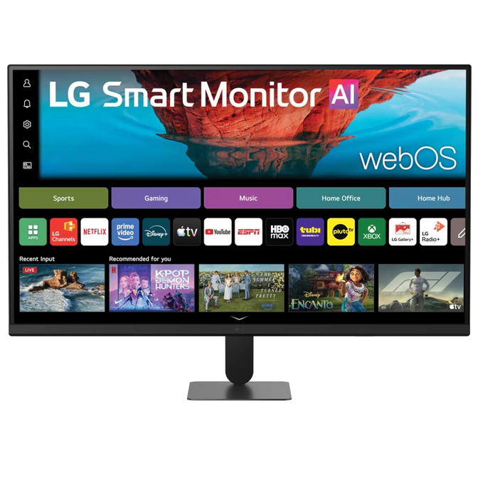 Monitor Smart LG 31.5" 32U701SB-B VA 4K 60Hz 5ms WebOS image number 0